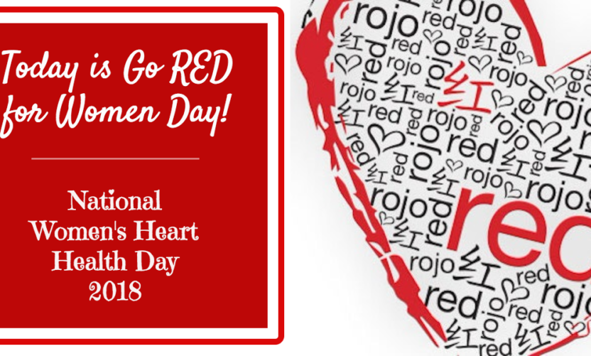 February 2nd — Go RED for Women Day!